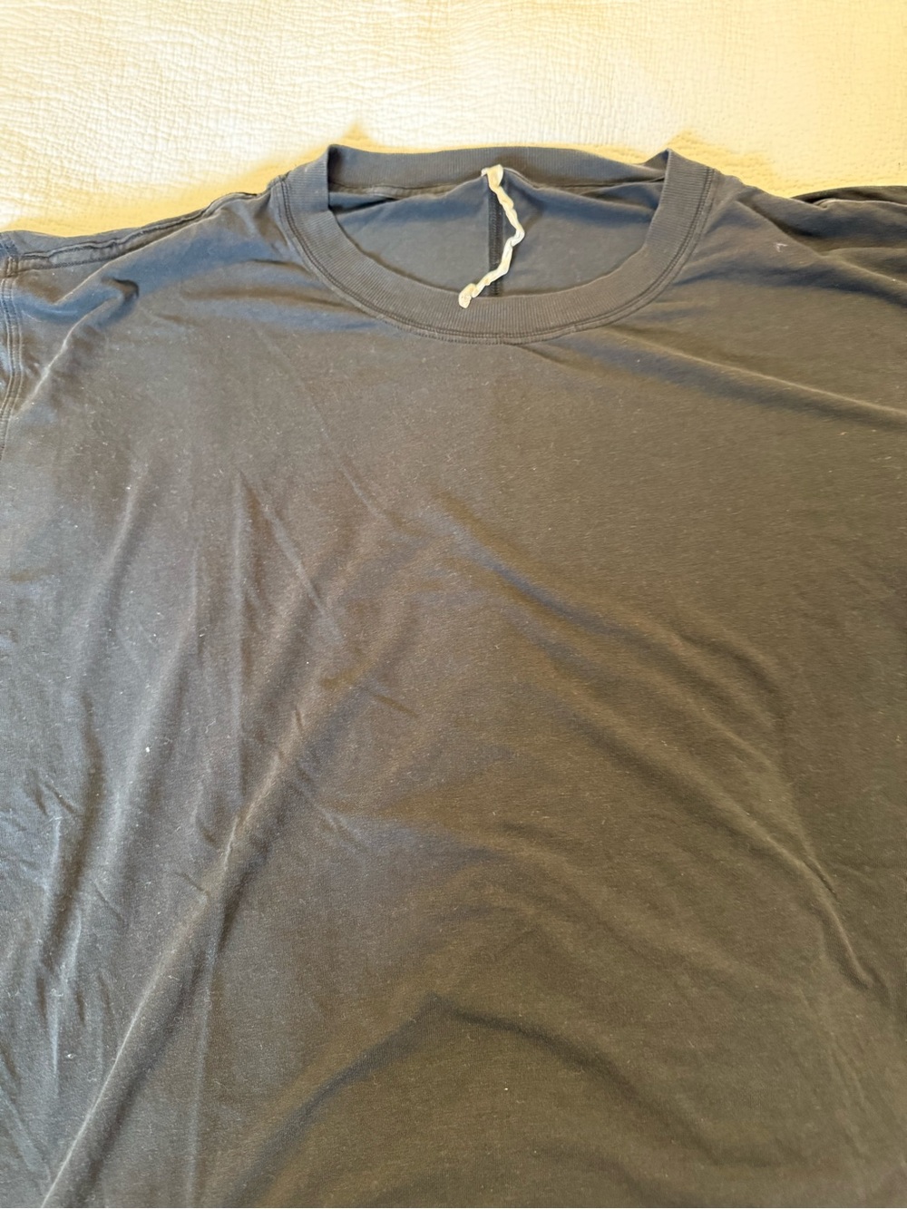 lululemon athletica Black Short Sleeve Crew Tee